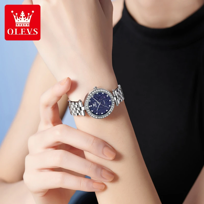 【七夕送礼】气质阿玛时尚尼满天星时尚手表女款爆款2025新款名牌表