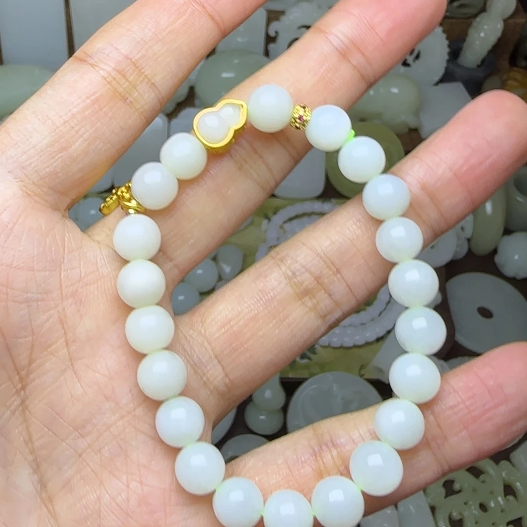 和田玉未镶嵌挂件卡8