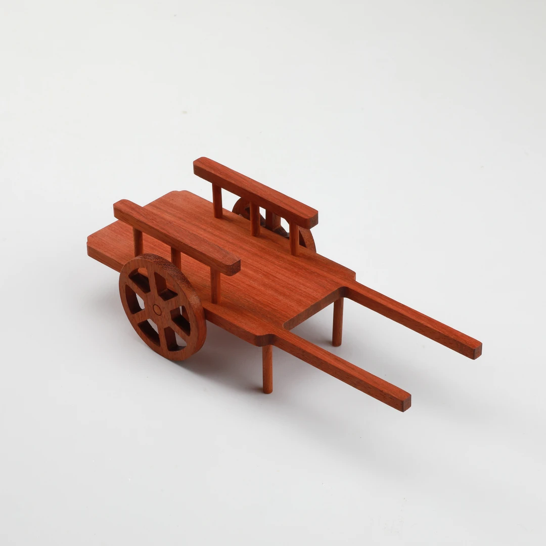 平板小推车-红花梨-A01128