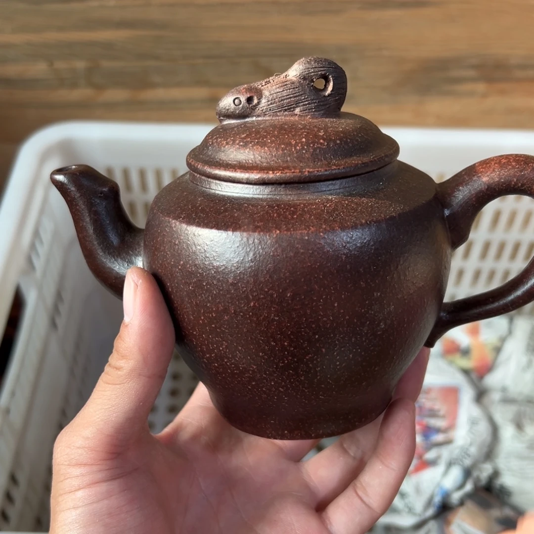 茶壶紫砂老厂紫砂壶一件！