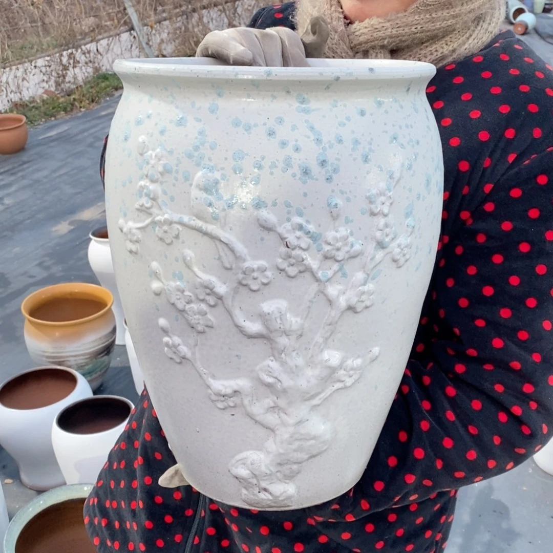 红陶口25高35～～～