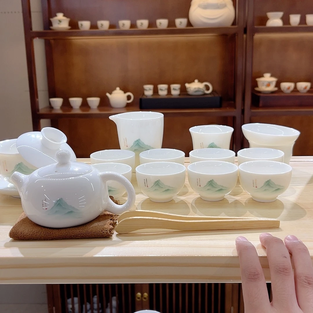 瓷片羊脂玉瓷羊脂玉瓷