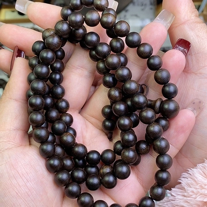沉香手串吴*良越南芽庄白棋楠玉化沉水