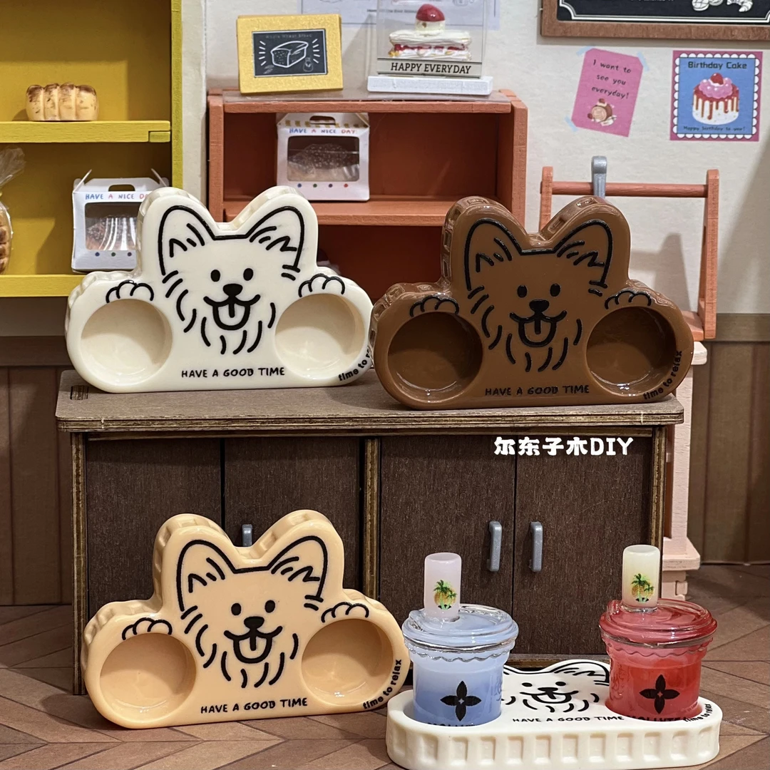 【尔东子木定制-狗狗托盘】diy树脂小饰品/手工摆件/可爱手机链