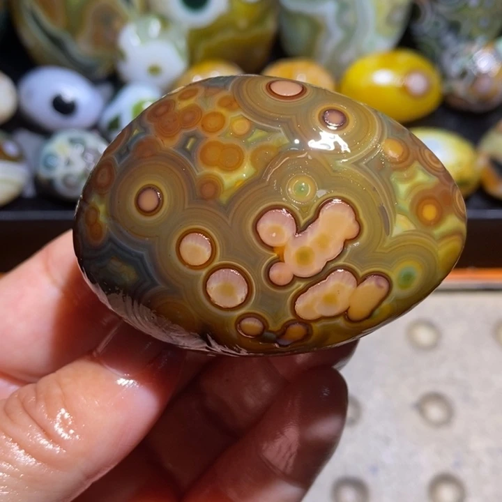未镶嵌玛瑙/玉髓珠宝半成品33