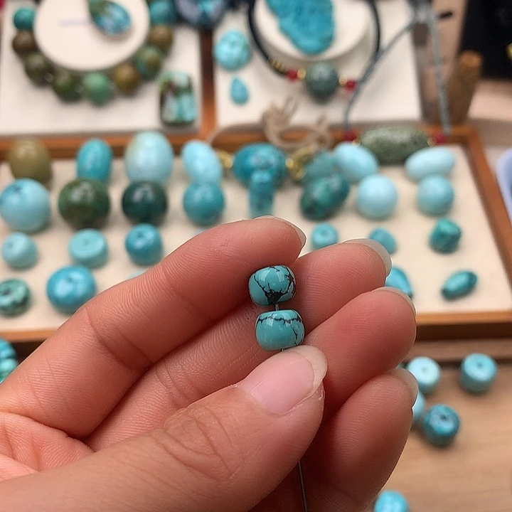 绿松石未镶嵌配饰