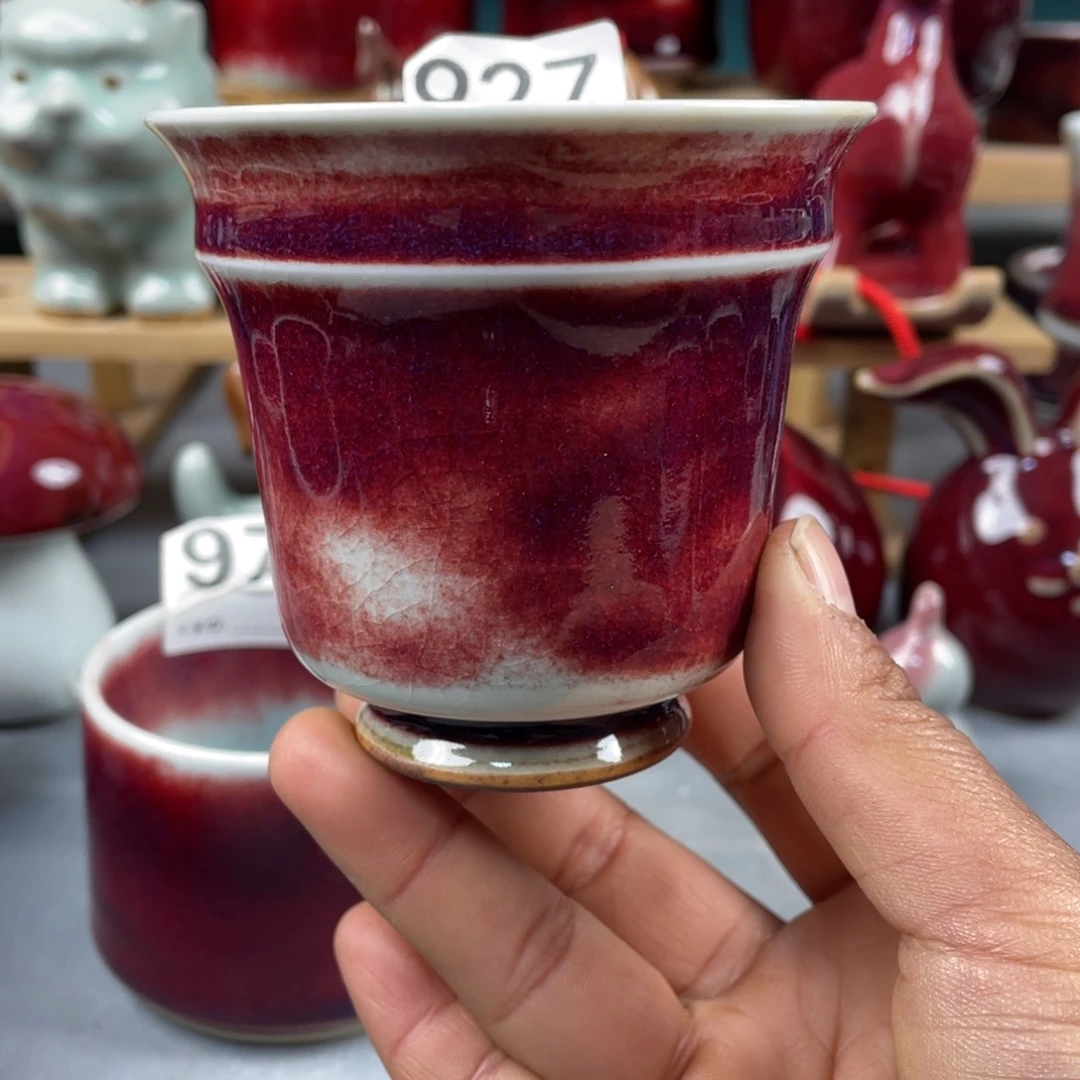 瓷片纯手工制作……微微瑕