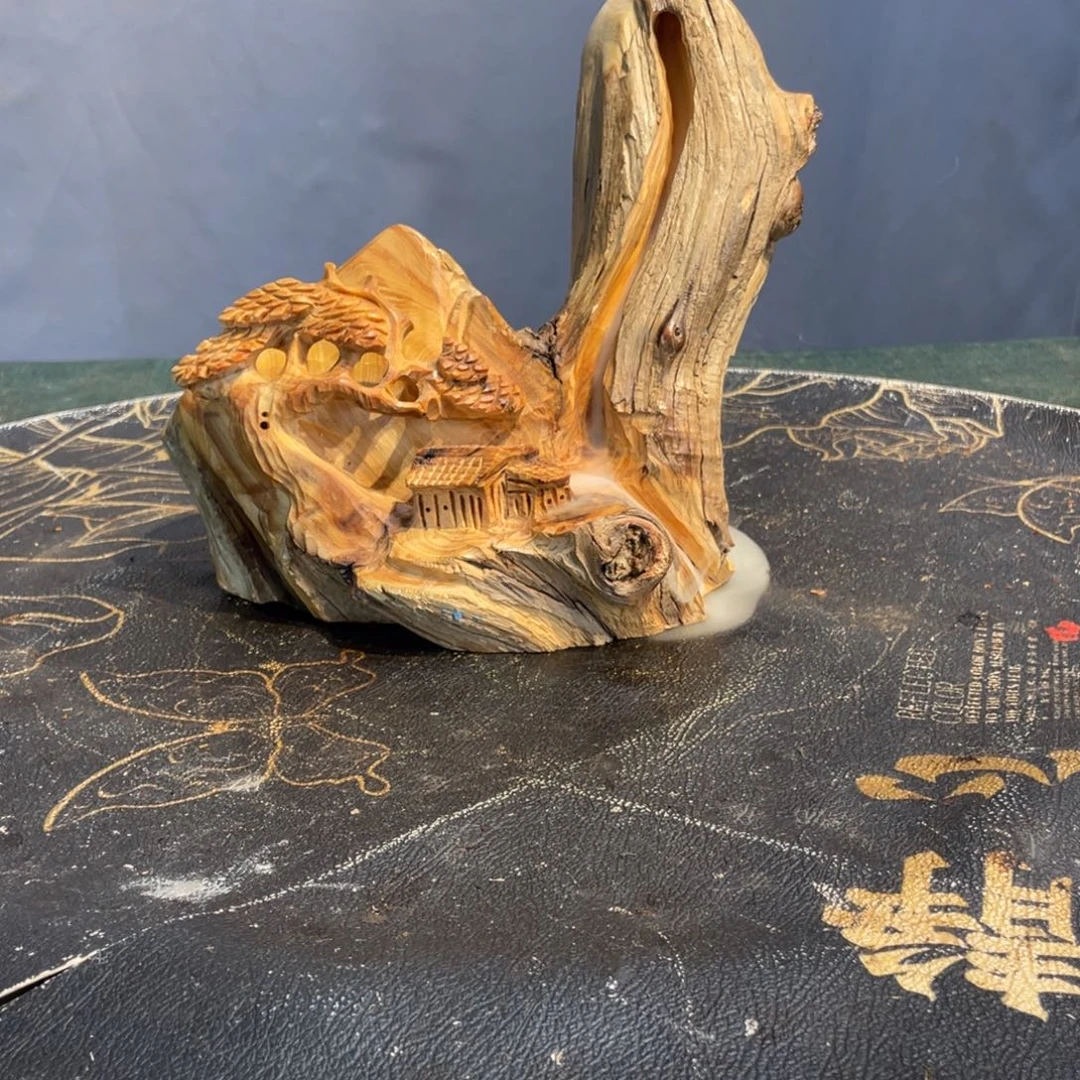柏木（崖柏）陈化崖柏意境山水