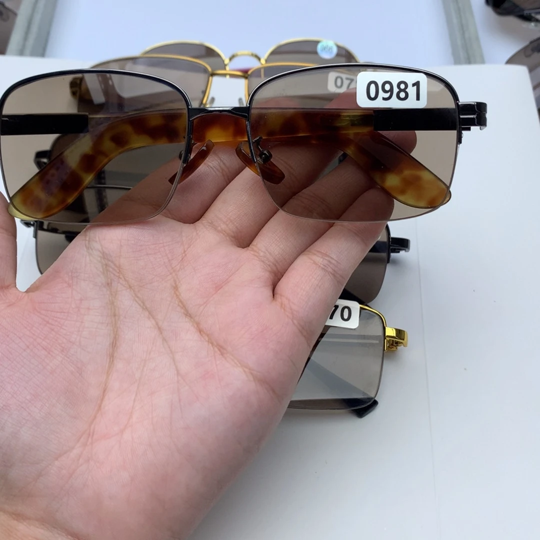 分体式半框茶水晶0981