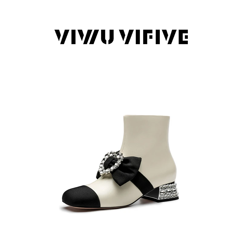 V5 VIWU.VIFIVE「初心·靴」25新款欧若风黑色马丁靴单里