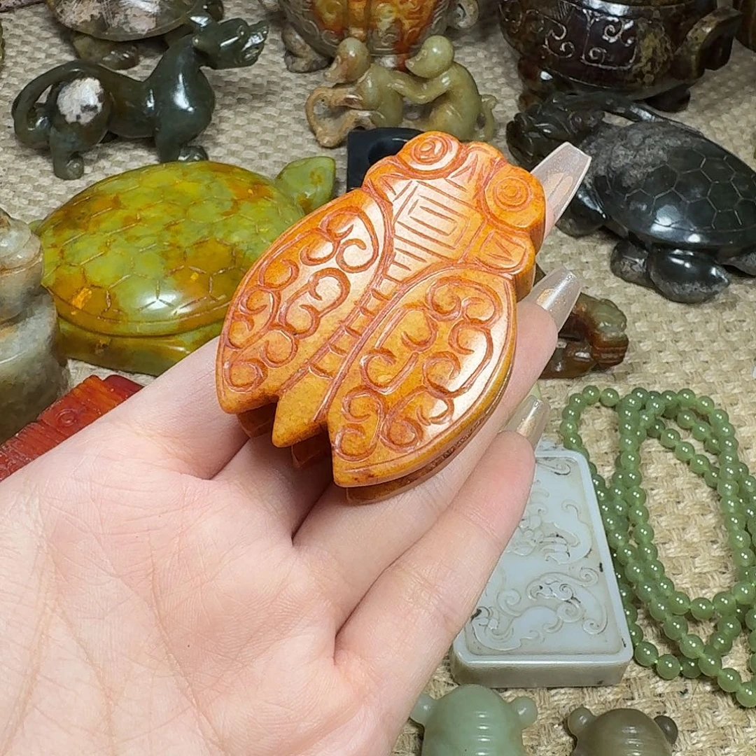 白玉菩提吊坠挂件