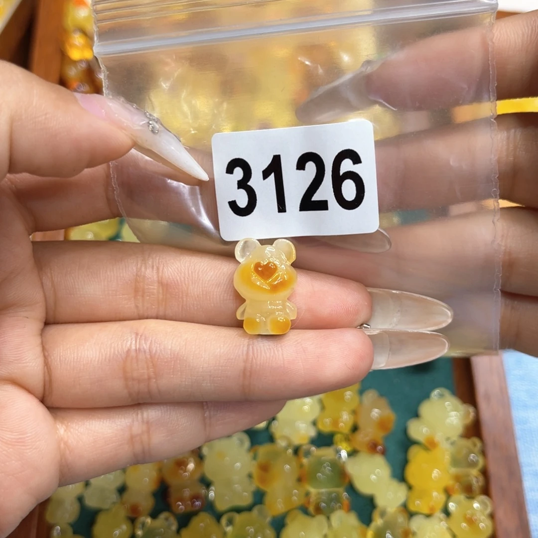 琥珀未镶嵌珠宝奇石