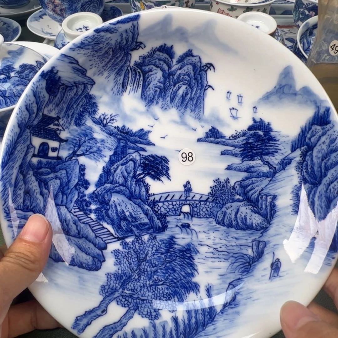 景德镇纯手工纯手绘茶具木木98