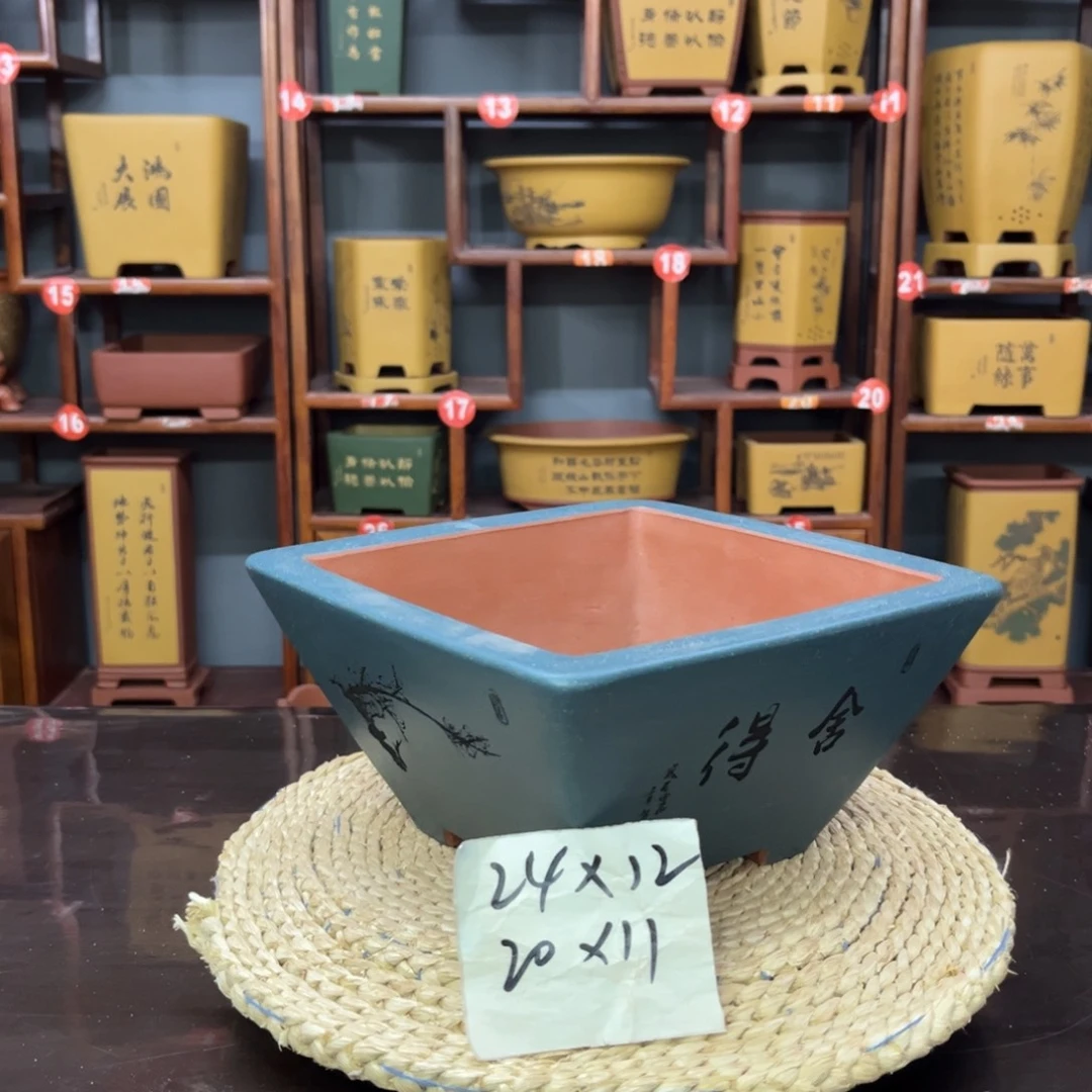 紫砂花盆紫砂花盆