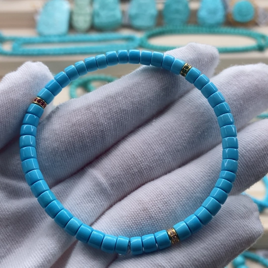 绿松石珠宝奇石未镶嵌