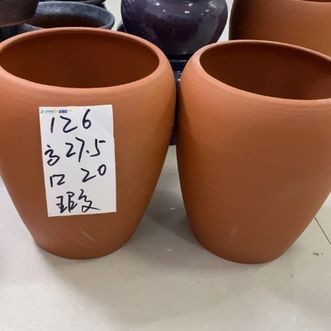 红陶粗陶花盆126