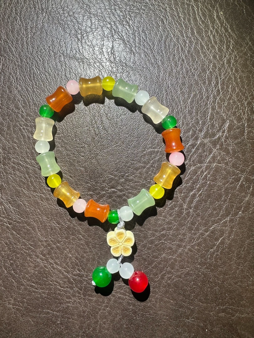 0081金丝竹节精品手串yw0081（无礼盒）