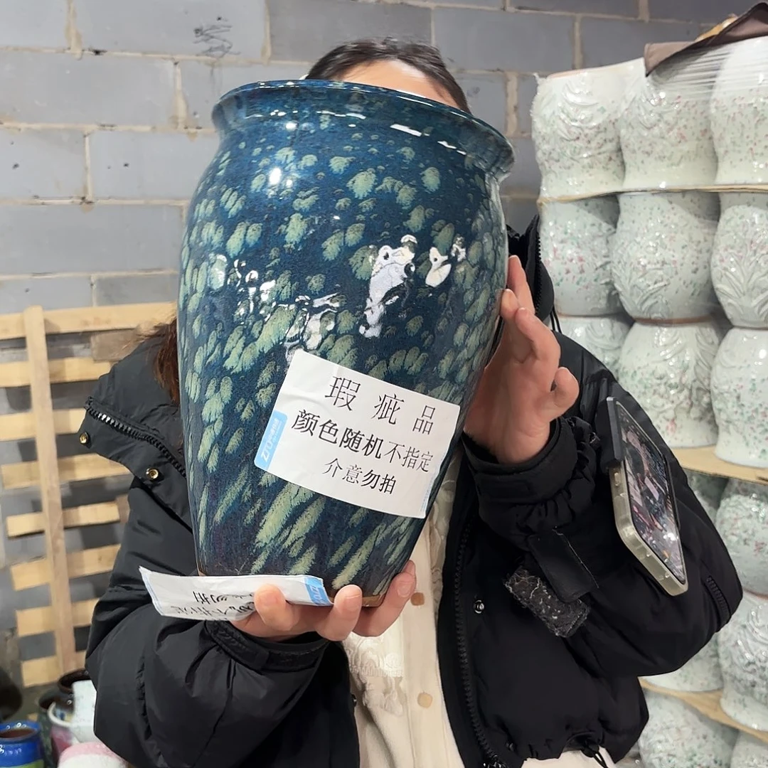 瑕疵一个高32/20红陶