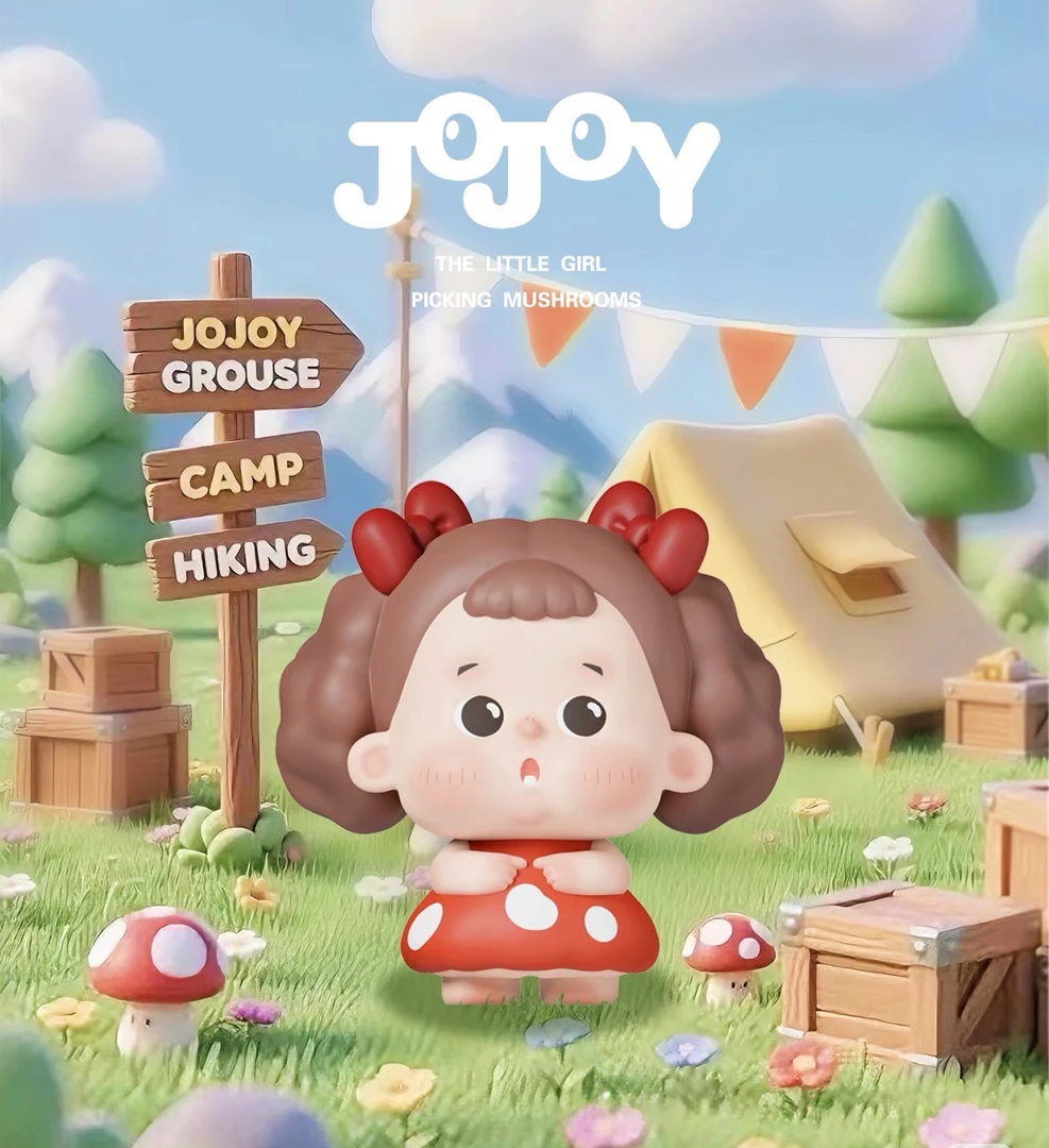 【代拆】JOJOY啾啾伊蘑菇蘑菇系列盲盒潮玩萌粒