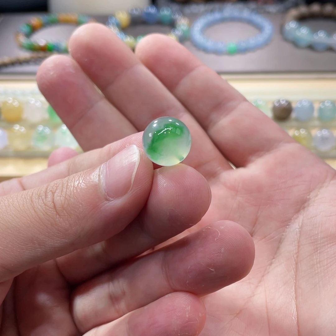 未镶嵌手链翡翠冰飘阳