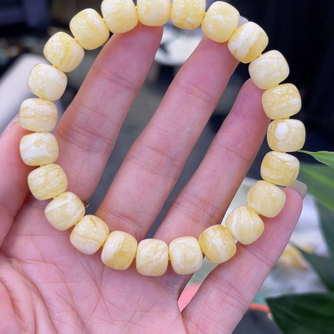 琥珀手链未镶嵌蜜蜡手串