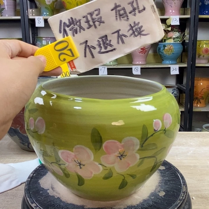 1tc景德镇陶瓷花盆