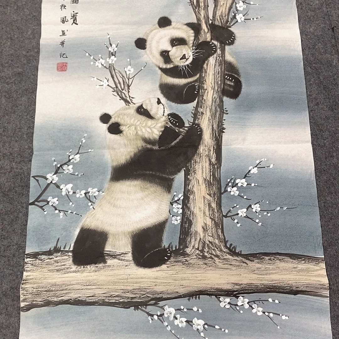 国画国画作品手绘