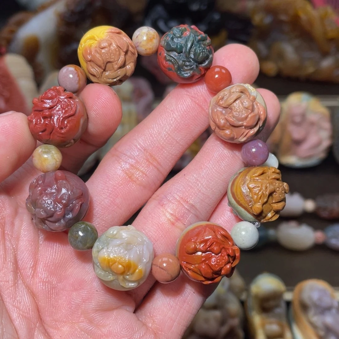 未镶嵌手串石英质玉