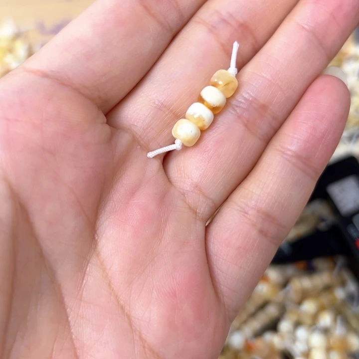 裸石蜜蜡未镶嵌5.6mm一组