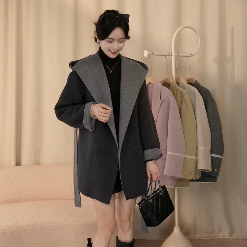 【小甜专属】新款时尚毛呢外套25098