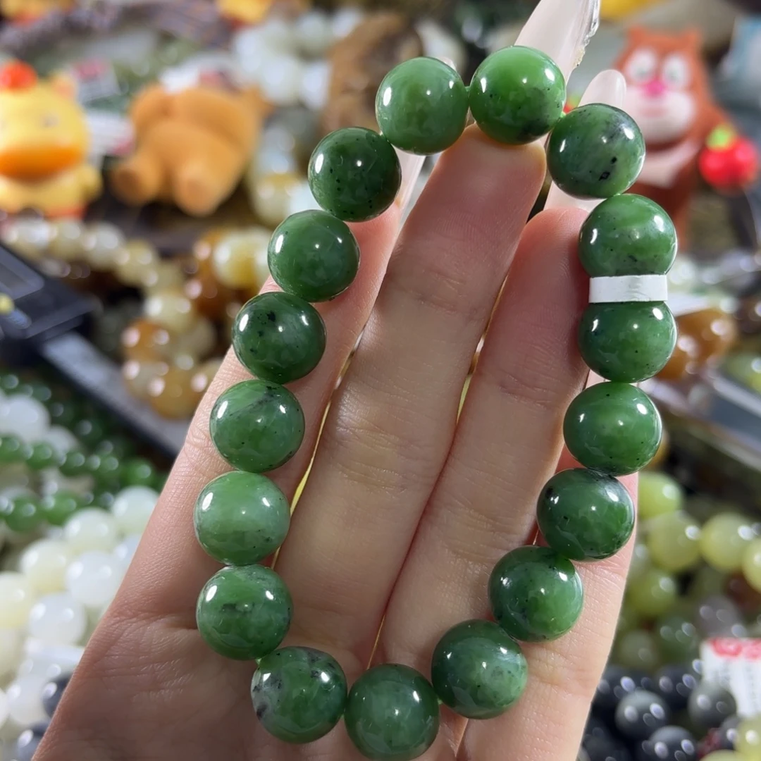 和田玉未镶嵌手链84