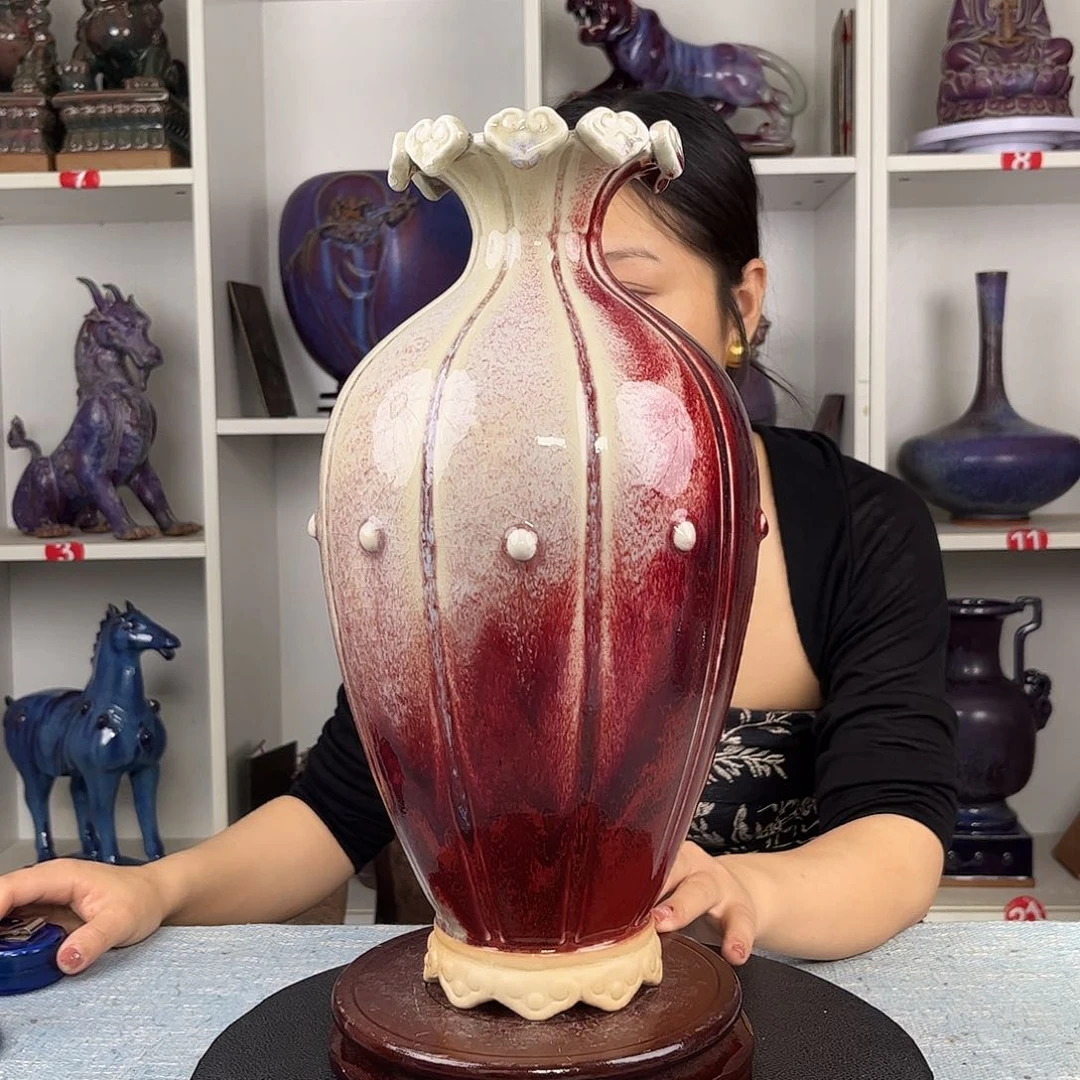 瓷片摆件……九州如意……珍品