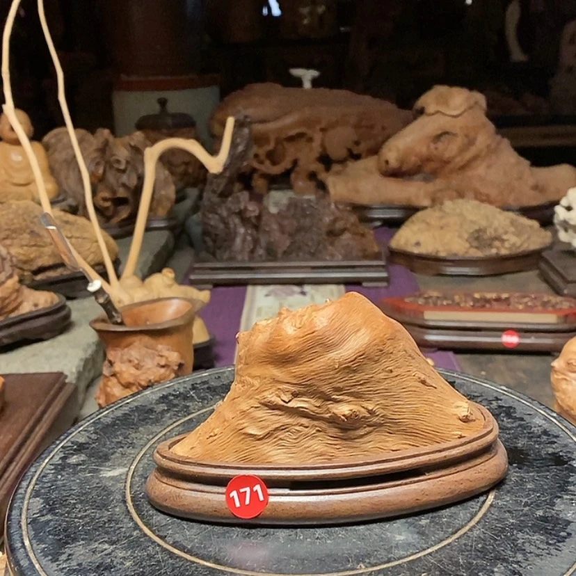 【闪购商品】171号荔枝木香炉工艺