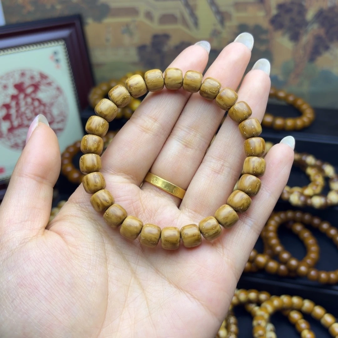 紫金鼠手串9尺寸实心全品无暇