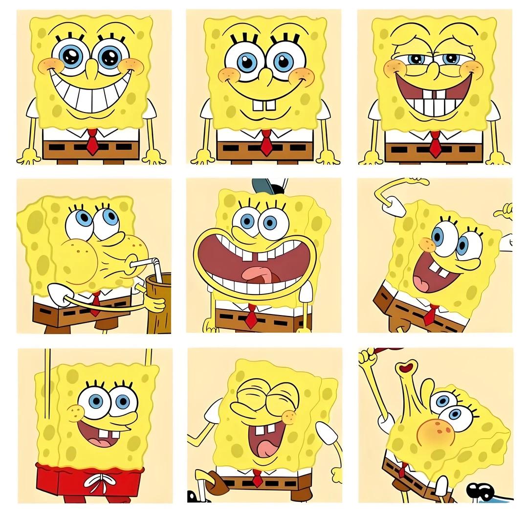 找表情海绵宝宝盲盒