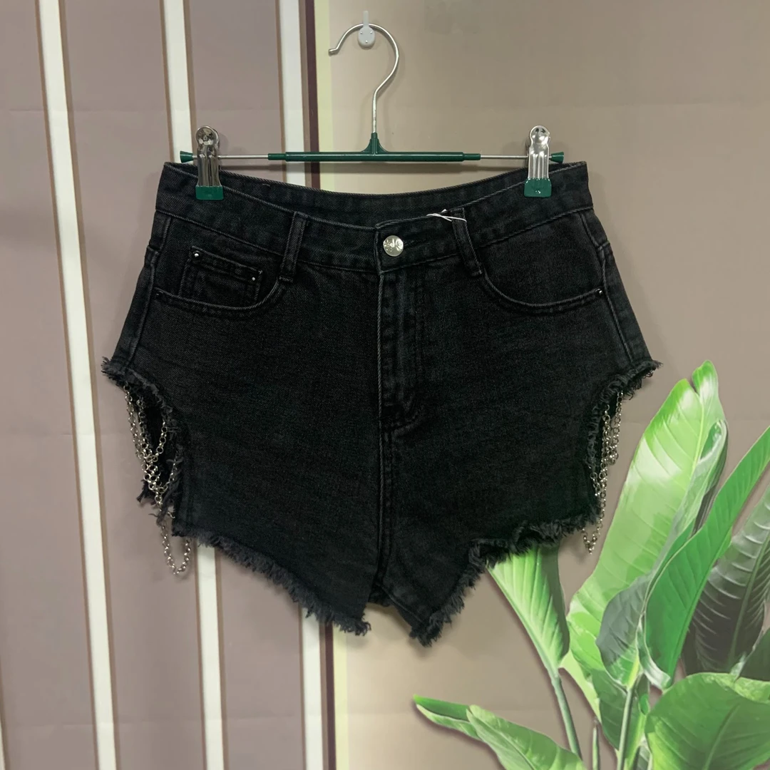 301-400d拍二发三女装时尚牛仔女短裤a