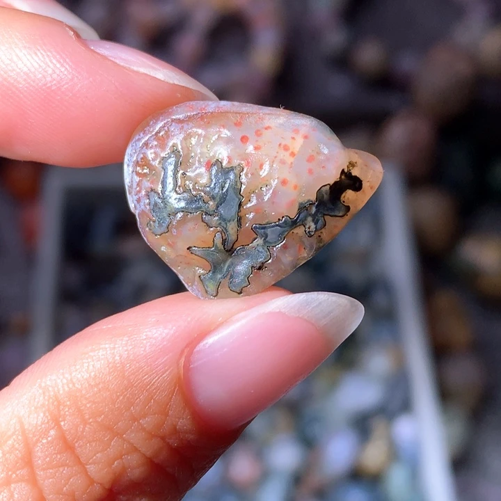 玛瑙/玉髓珠宝半成品未镶嵌