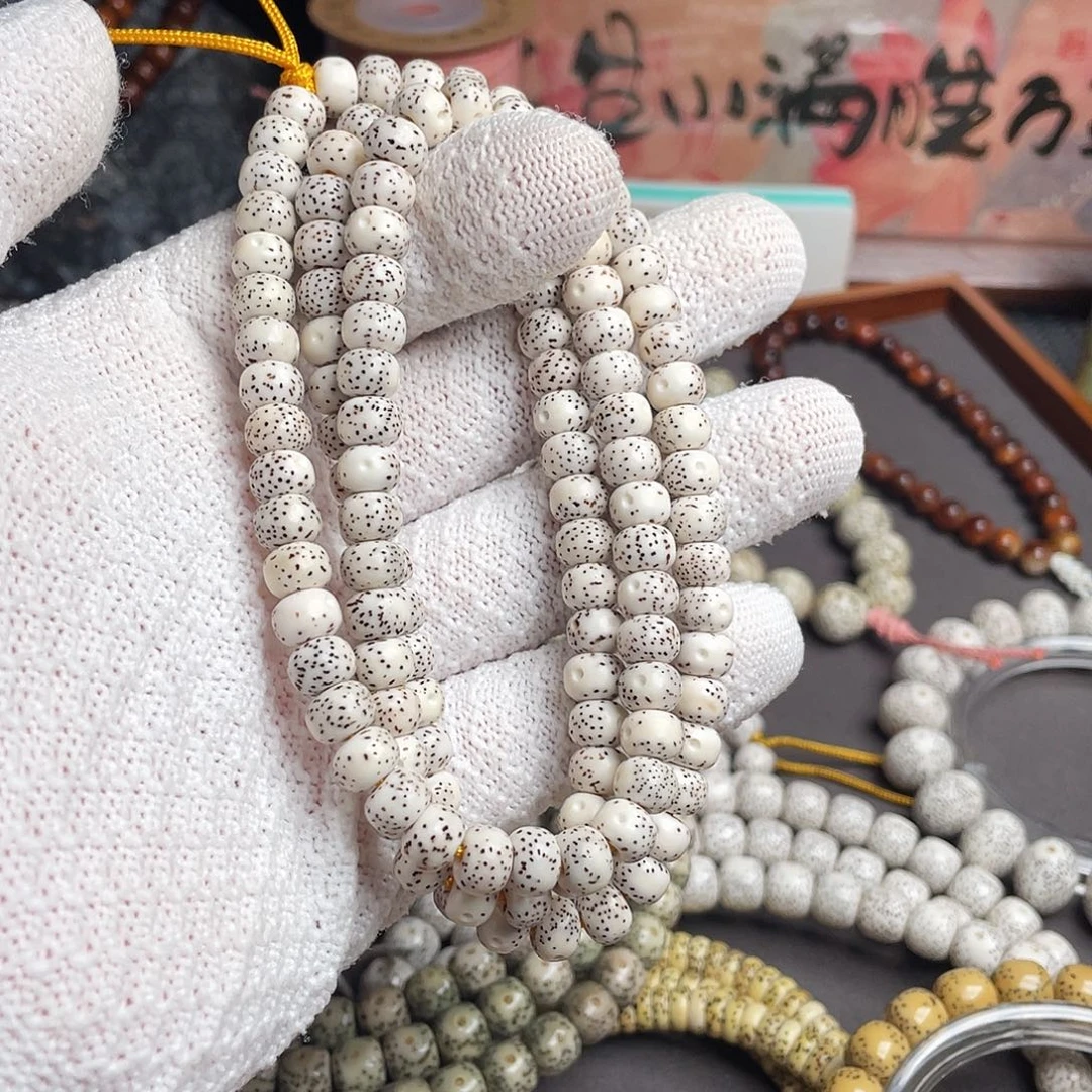 吊坠星月菩提脱脂氧化漏藏式长串