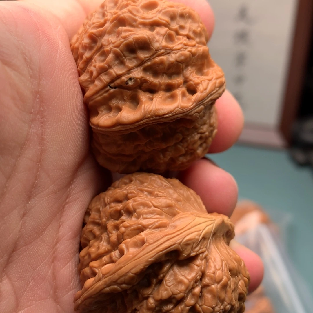 用***4把件文玩核桃血麒麟33