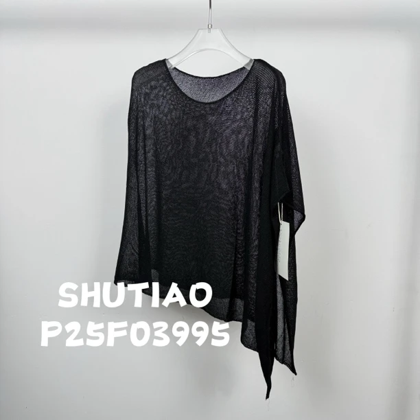 【SHUTIAO】2025夏季：新款小众设计款披肩P25F03995