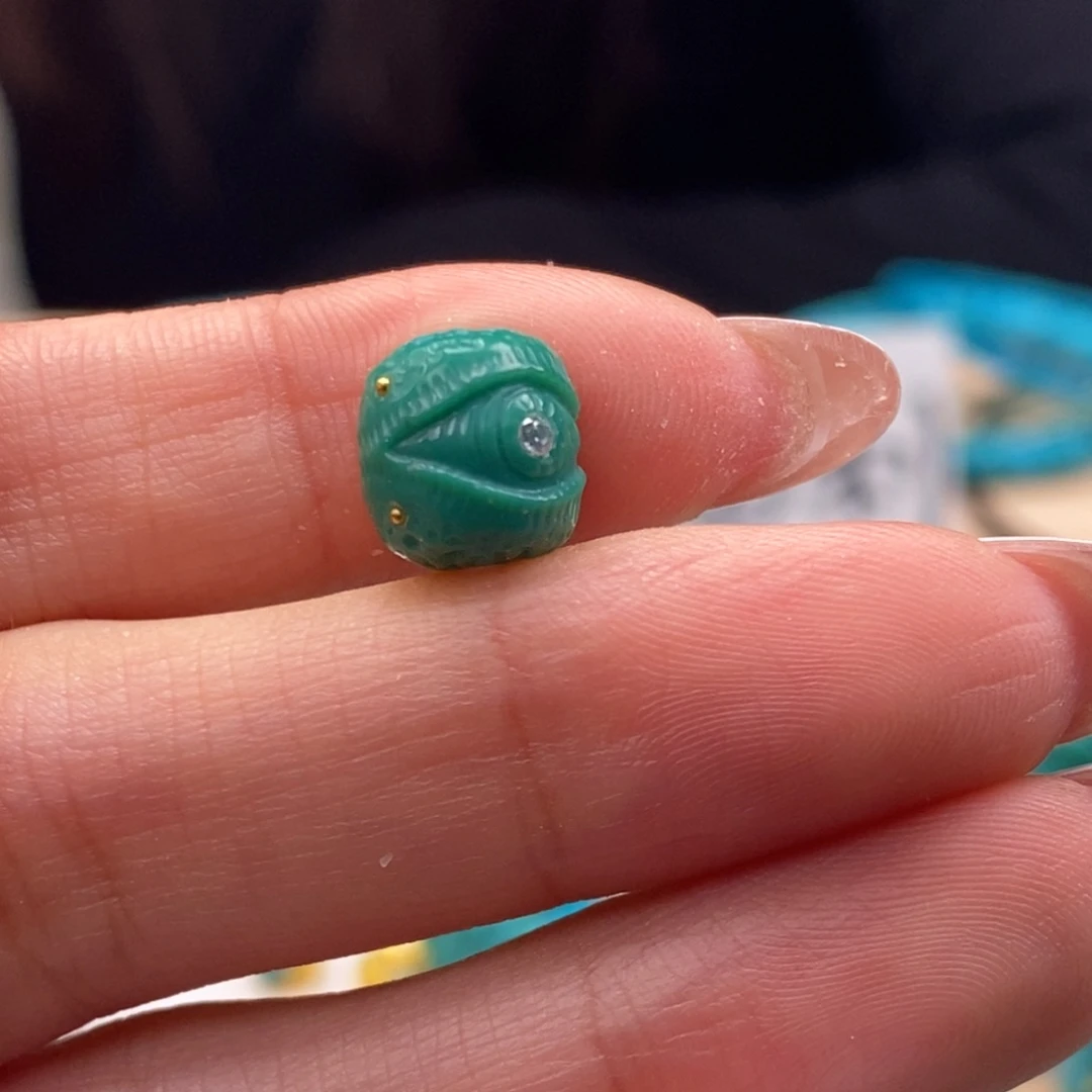 未镶嵌绿松石挂件