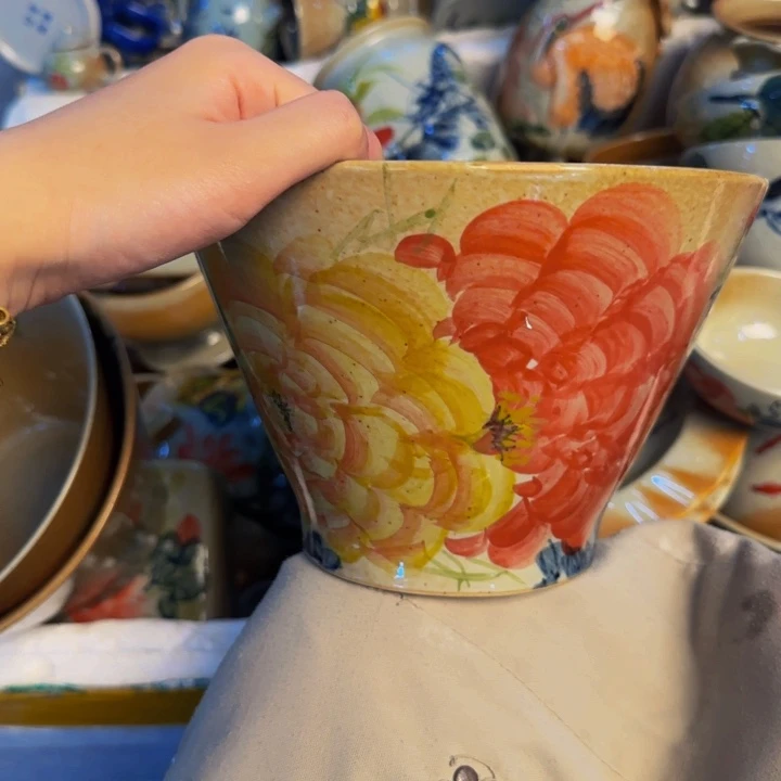 瓷片景德镇陶瓷手工手绘