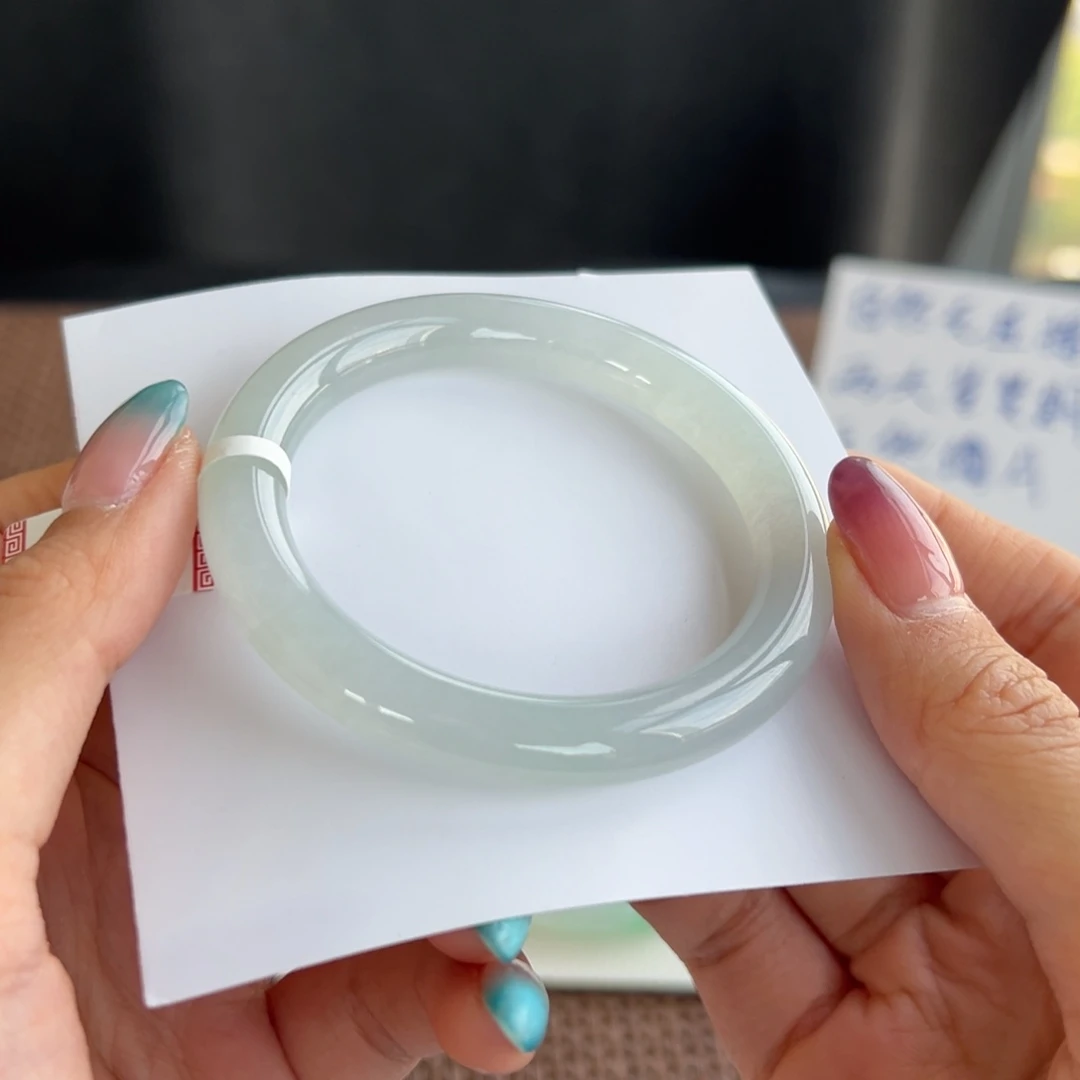 翡翠未镶嵌手镯58号 51.5