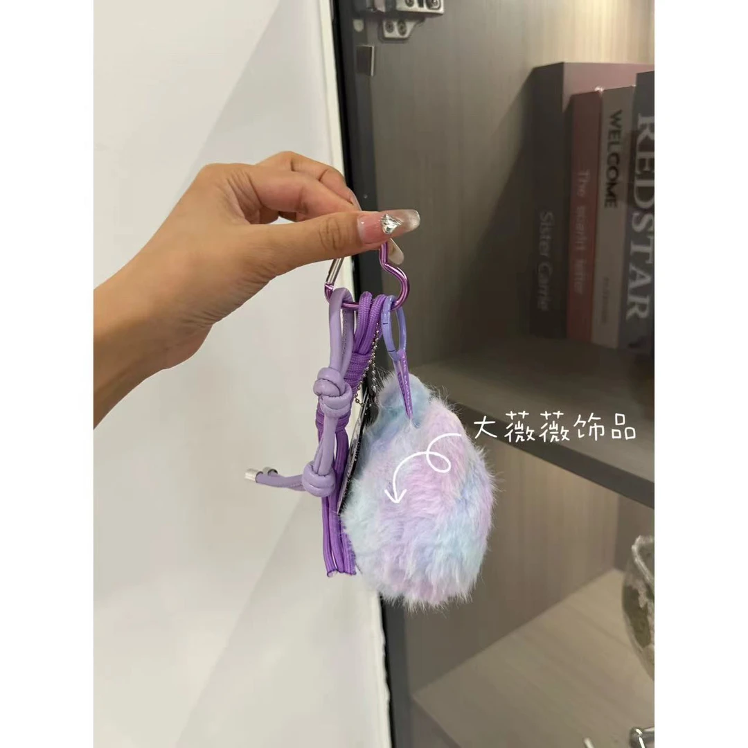 紫色娃娃时尚包挂件钥匙扣-38591