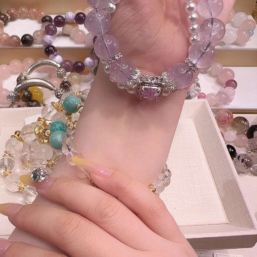 水晶手镯未镶嵌八