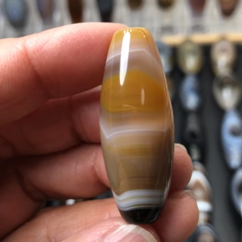 玛瑙/玉髓未镶嵌吊坠(不含链)