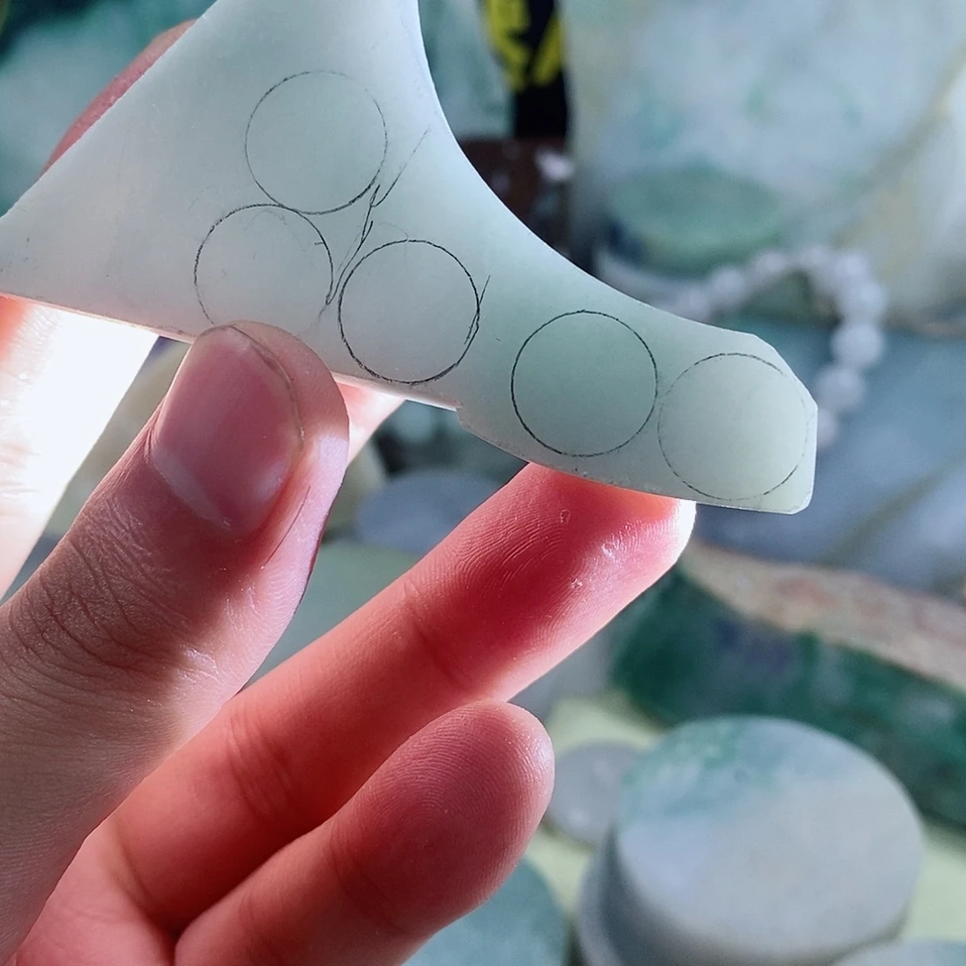 翡翠散珠天然缅甸翡翠a货38