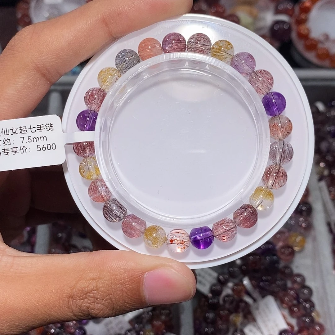 水晶手串未镶嵌仙女超