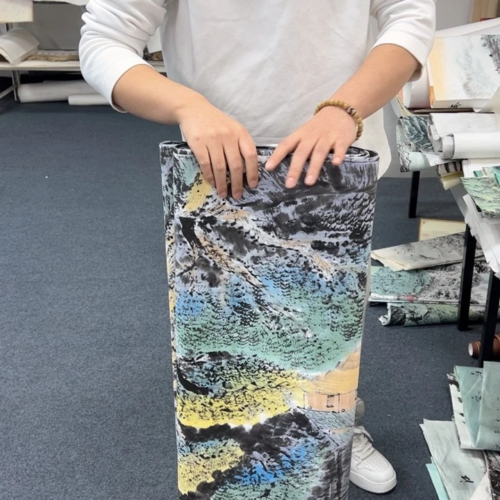 国画纯手绘作品欣赏图