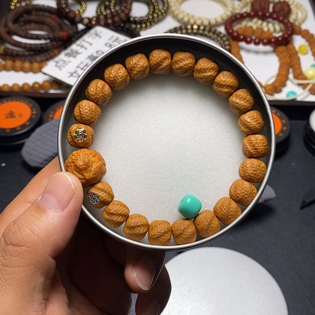 猴头核桃手串全品11左右高配龙鳞32号